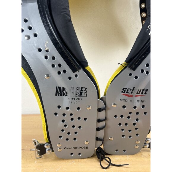 Schutt VARSITY FLEX 2.0 shoulder pads 801257 38”-40” , All Purpose 17”-18” - Picture 8 of 16